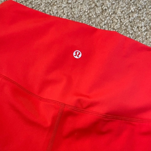 Lululemon Align Crop 21’ Leggings Dark Red - Picture 4 of 4